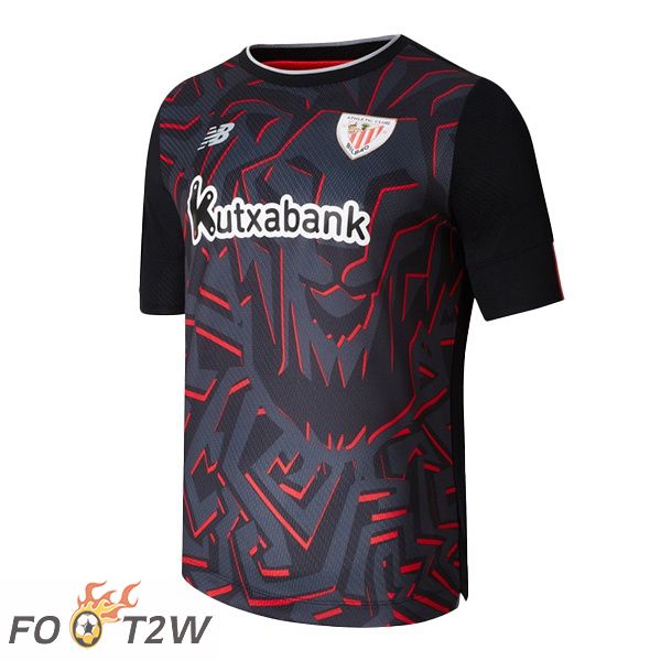 Maillot de Foot Athletic Bilbao Exterieur Noir 2022/2023