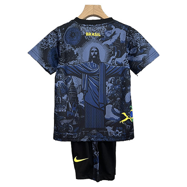 Maillot de Foot Brasil Enfants Édition Spéciale Bleu marine 2024/2025