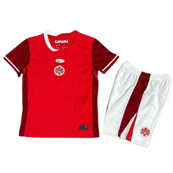 Maillot De Foot Canada Enfant Domicile 2024/2025