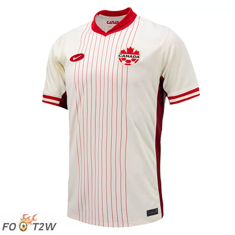 Maillot Equipe Foot Canada Exterieur 2024/2025