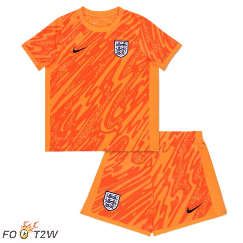 Maillot De Foot Angleterre Enfant Gardien De But 2024/2025