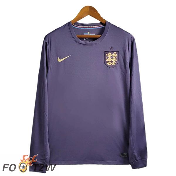 Maillot Equipe Foot Angleterre Exterieur Manches Longues 2024/2025