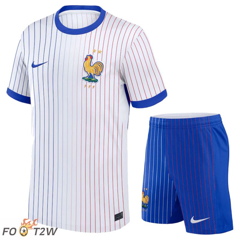 Ensemble Maillot Foot France Exterieur + Shorts 2024/2025