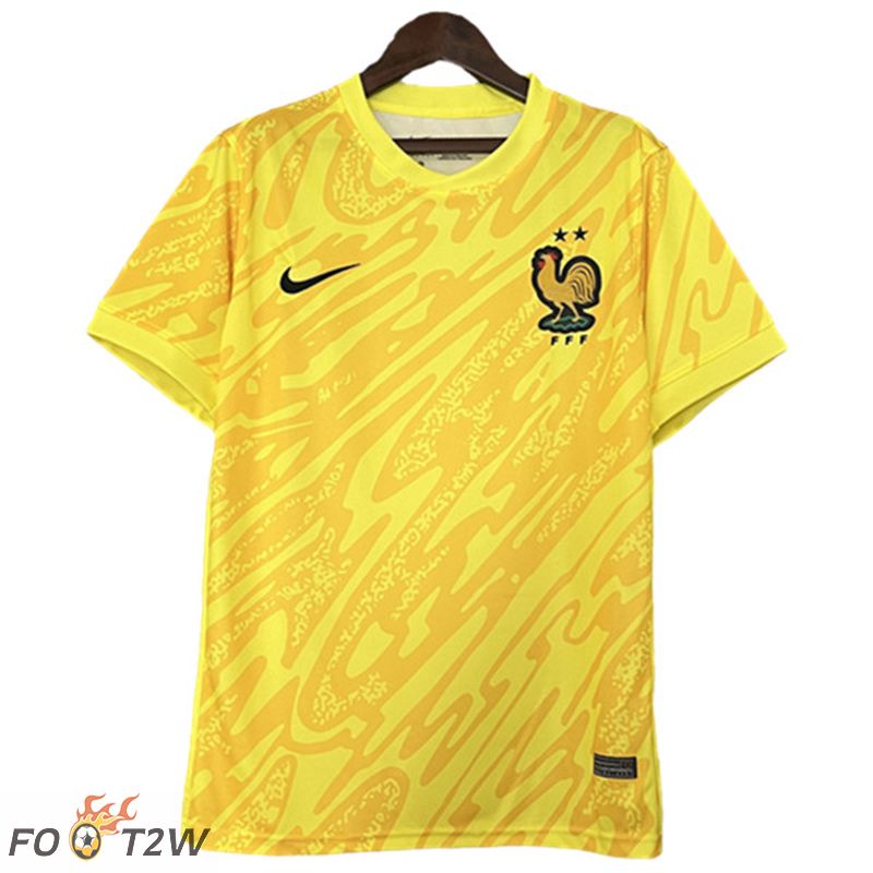 Maillot Equipe Foot France Gardien De But 2024/2025