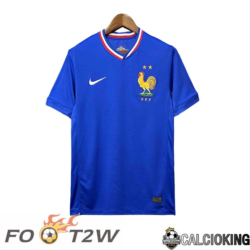 Maillot De Foot France Domicile UEFA Euro 2024