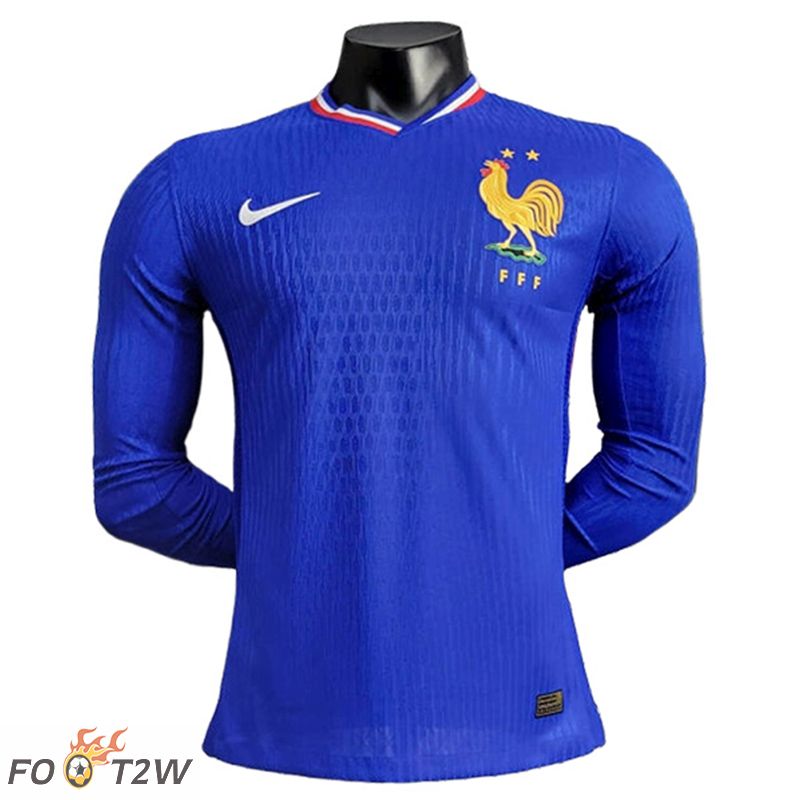 Maillot De Foot France Manches Longues Domicile UEFA Euro 2024