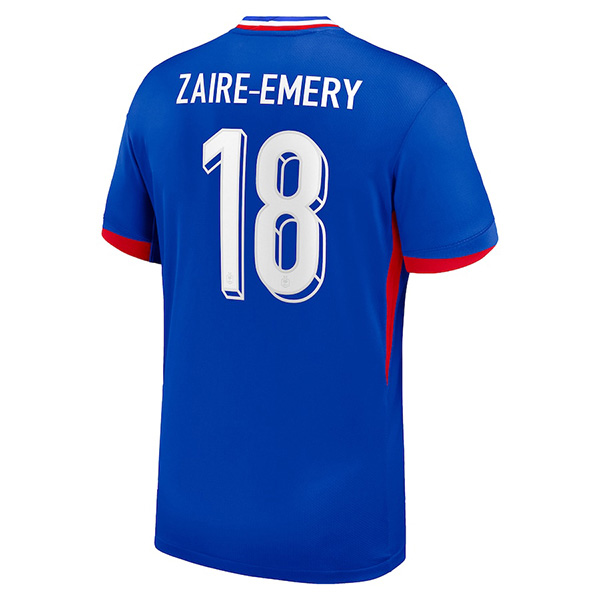 Maillot Equipe De France (Zaire-emery 18) Domicile Uefa Euro 2024