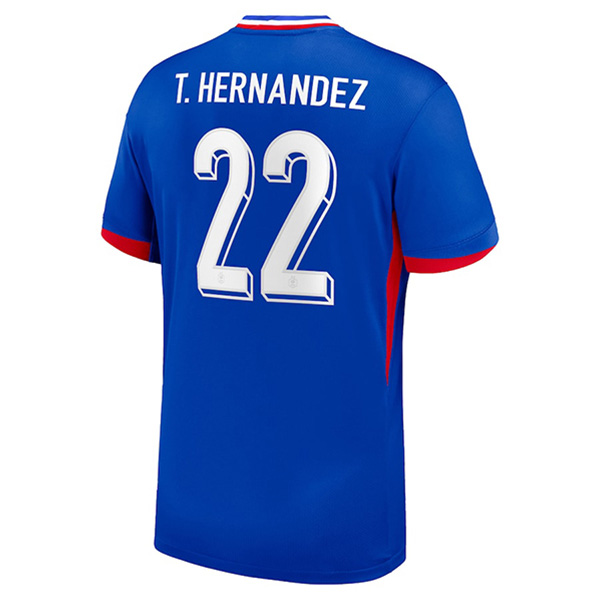 Maillot Equipe De France (T.Hernandez 22) Domicile 2024/2025