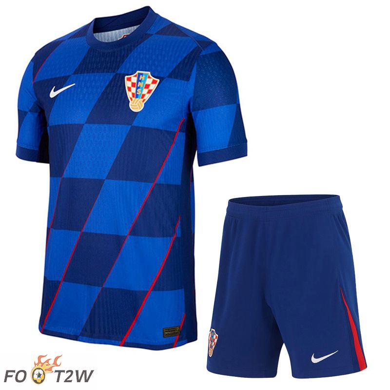 Ensemble Maillot Foot Croatie Exterieur + Shorts 2024/2025