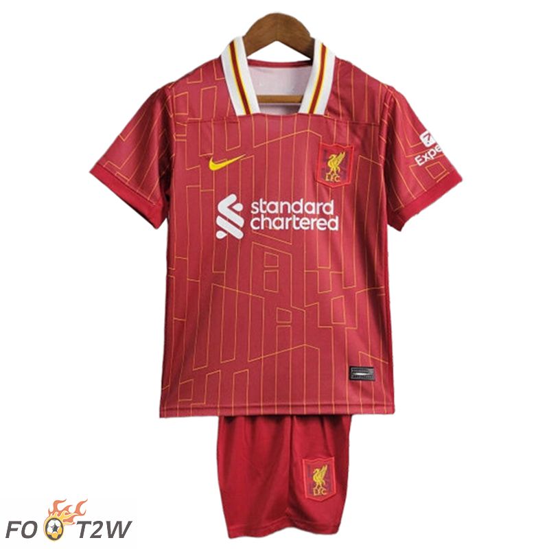 Maillot De Foot FC Liverpool Enfant Domicile 2024/2025