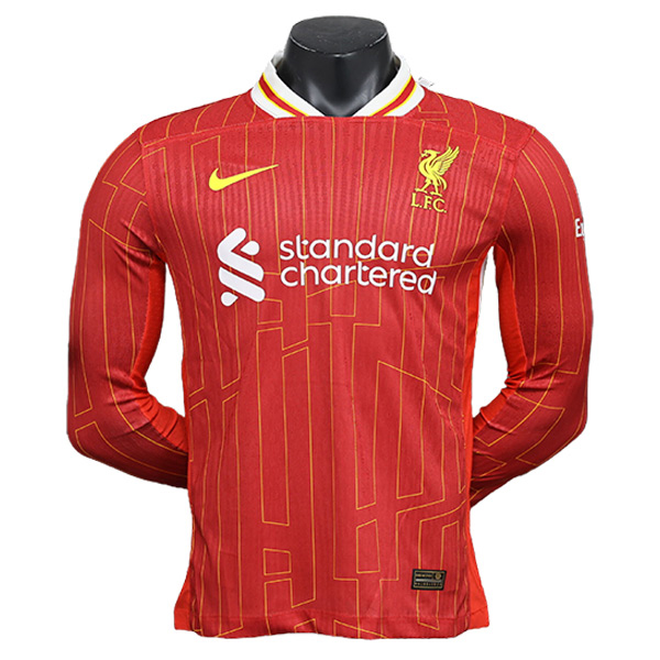 Maillot de Foot FC Liverpool Domicile Manche longue 2024/2025