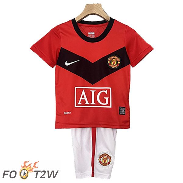 Maillot De Foot Manchester United Retro Enfant Domicile 2009/2010