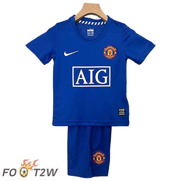 Maillot De Foot Manchester United Retro Enfant Exterieur 2008/2009