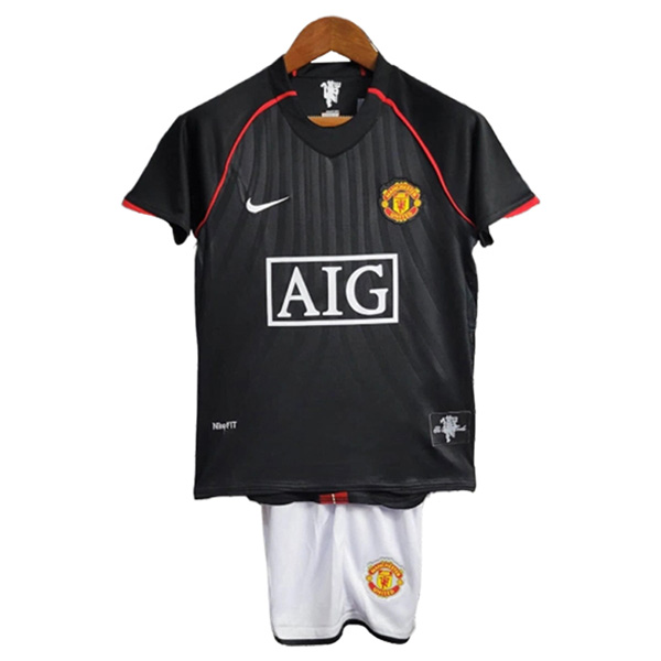 Maillot De Foot Manchester United Retro Enfant Exterieur 2007/2008