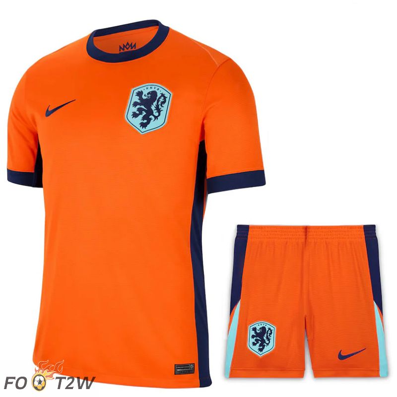 Ensemble Maillot Foot Pays-Bas Exterieur + Shorts 2024/2025