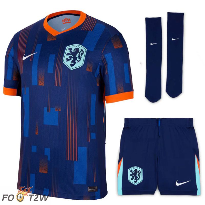 Ensemble Maillot Foot Pays-Bas Domicile (Shorts + Chaussettes) 2024/2025