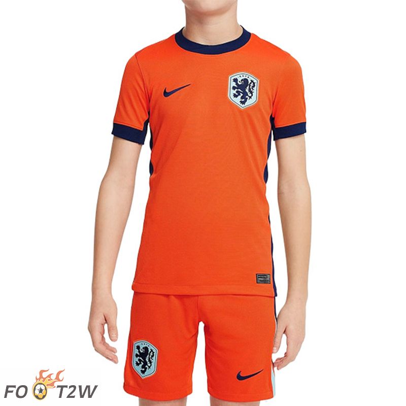 Maillot De Foot Pays-Bas Enfant Domicile 2024/2025