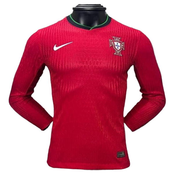 Maillot De Foot Portugal Domicile Manches Longues Uefa Euro 2024