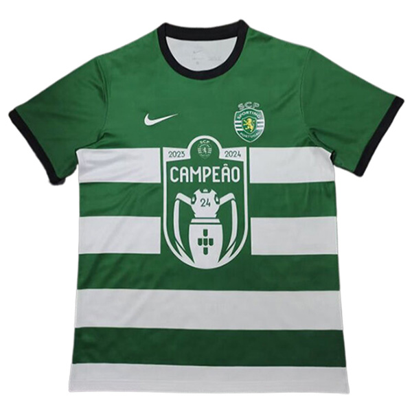 Maillot De Foot Sporting Portugal Special Champion Vert 2024/2025