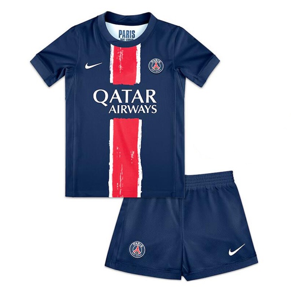 Maillot De Foot Paris PSG Enfant Domicile Bleu Royal 2024/2025