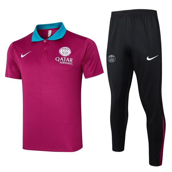 Ensemble Polo Paris PSG + Pantalon Pourpre 2024/2025