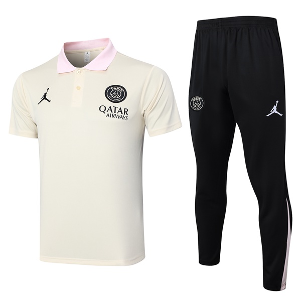 Ensemble Polo Paris PSG + Pantalon Jaune 2024/2025