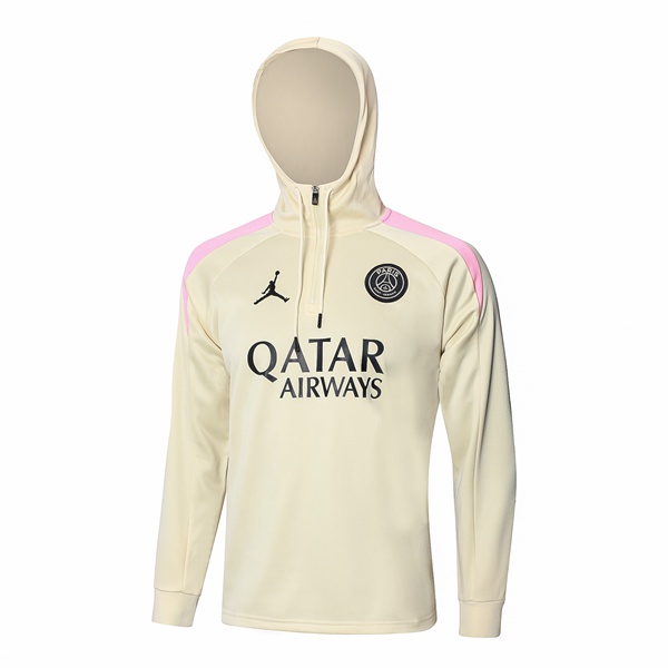 Sweat A Capuche JORDAN Paris PSG Jaune 2024/2025