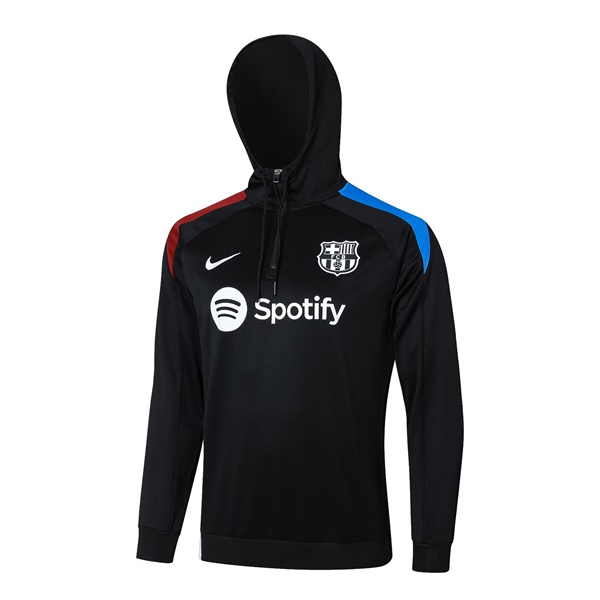 Sweat A Capuche FC Barcelone Noir 2024/2025