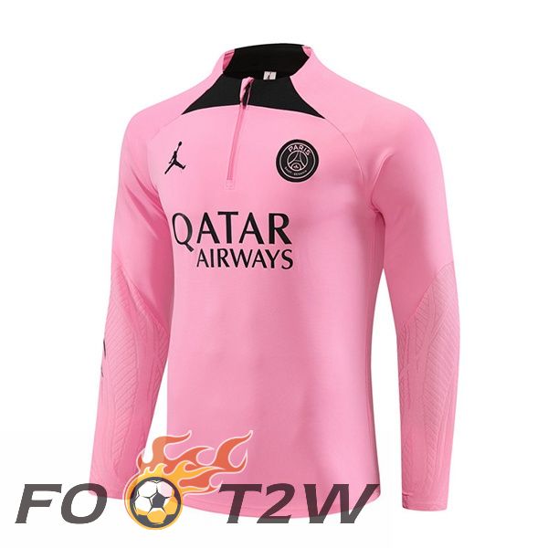 Training Sweatshirt JORDAN Paris PSG Rose 2024/2025