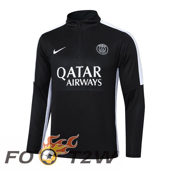 Training Sweatshirt JORDAN Paris PSG Noir 2024/2025