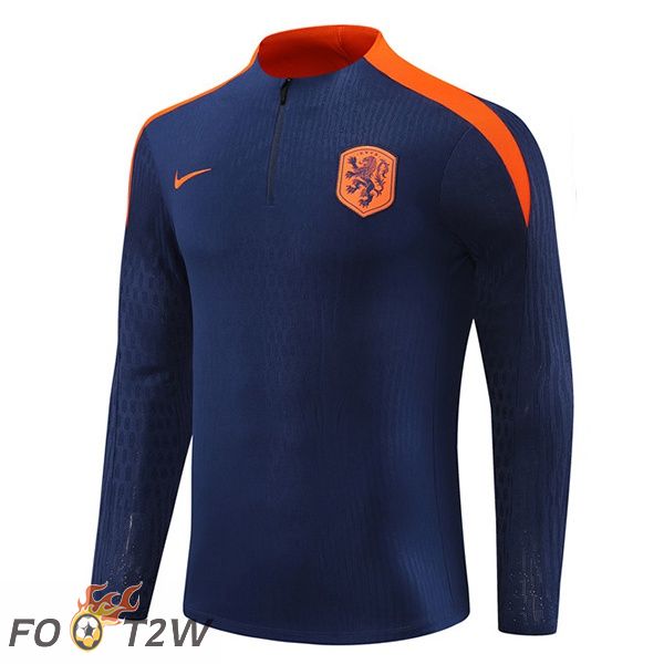 Training Sweatshirt Pays-Bas Bleu Royal 2024/2025