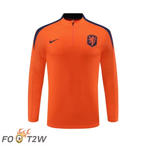 Training Sweatshirt Pays-Bas Orange 2024/2025