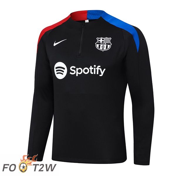 Training Sweatshirt FC Barcelone Noir 2024/2025