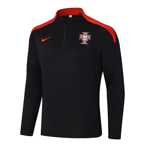 Training Sweatshirt Portugal Noir 2024/2025