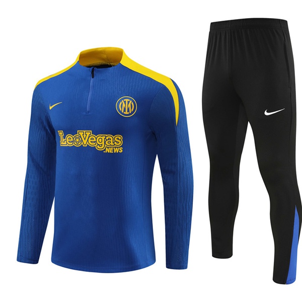 Ensemble Survetement De Foot Inter Milan Bleu 2024/2025