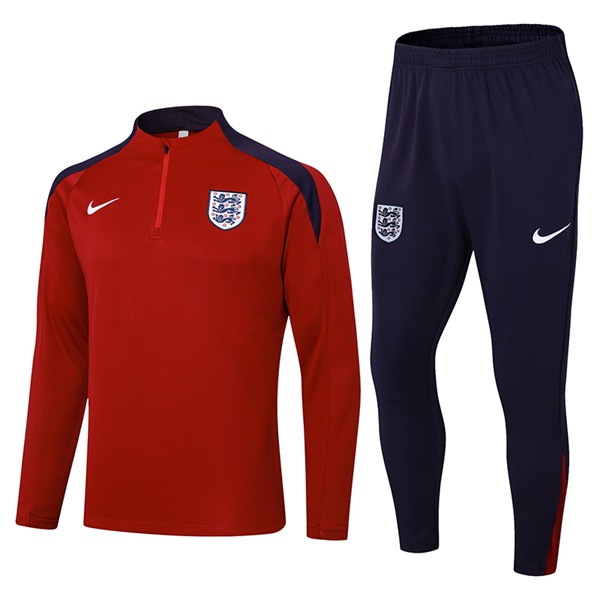 Ensemble Survetement De Foot Angleterre Rouge 2024/2025