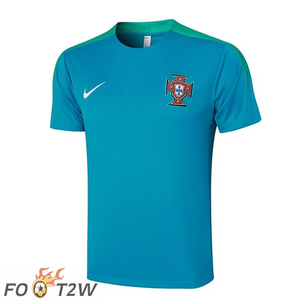 Training T-Shirts Portugal Bleu 2024/2025