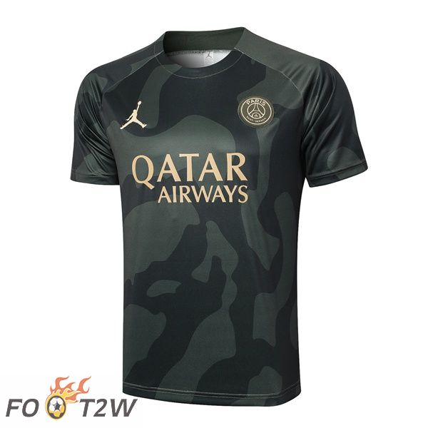 Training T-Shirts Paris PSG Vert 2024/2025