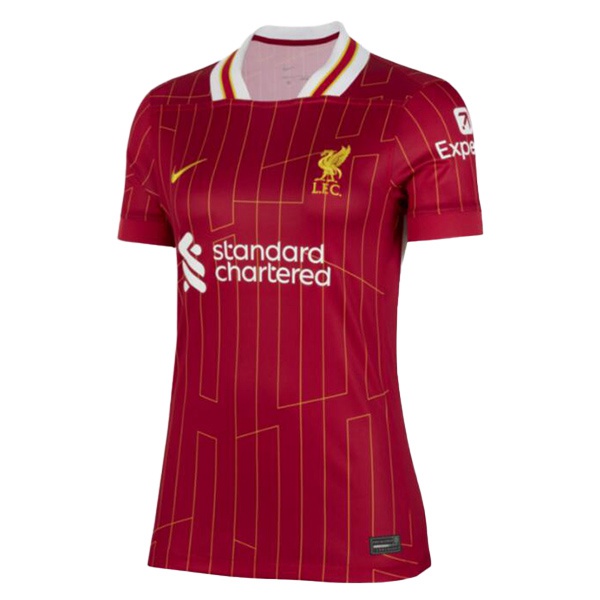 Maillot De Foot FC Liverpool Femme Domicile Rouge 2024/2025