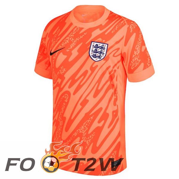 Maillot Equipe Angleterre Gardien De but Orange 2024/2025