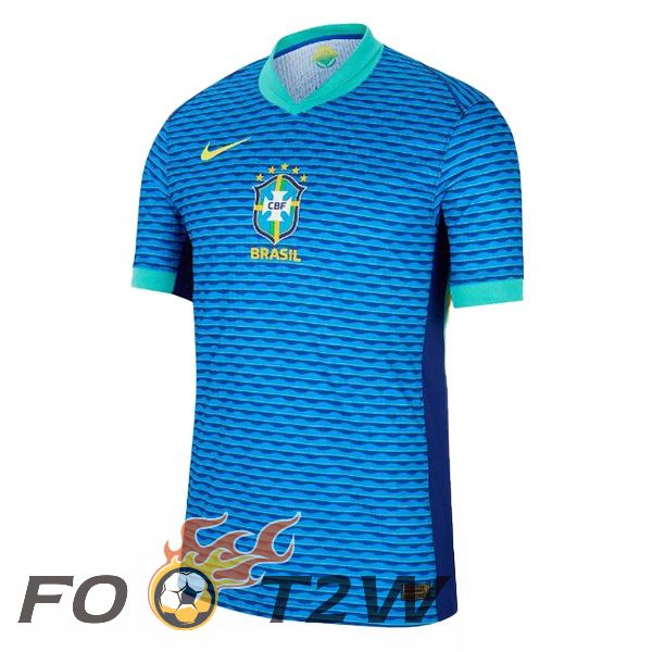 Maillot Equipe Bresil Exterieur Bleu 2024/2025