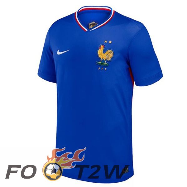 Maillot Equipe France Domicile Bleu 2024/2025