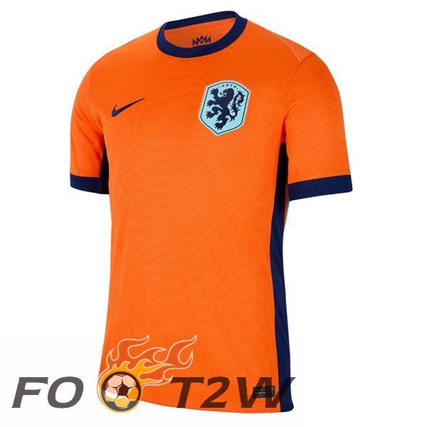 Maillot Equipe Pays-Bas Domicile Orange 2024/2025