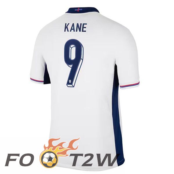 Maillot Equipe Angleterre (Kane 9) Domicile Blanc 2024/2025