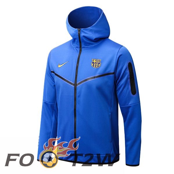 Veste Coupe-Vent FC Barcelone Bleu 2024/2025