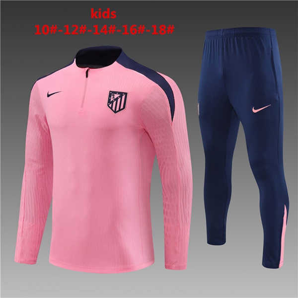 Ensemble Survetement De Foot Atletico Madrid Enfant Rose 2024/2025