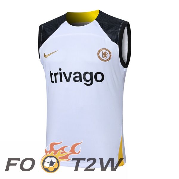 Gilet Foot FC Chelsea Blanc 2024/2025