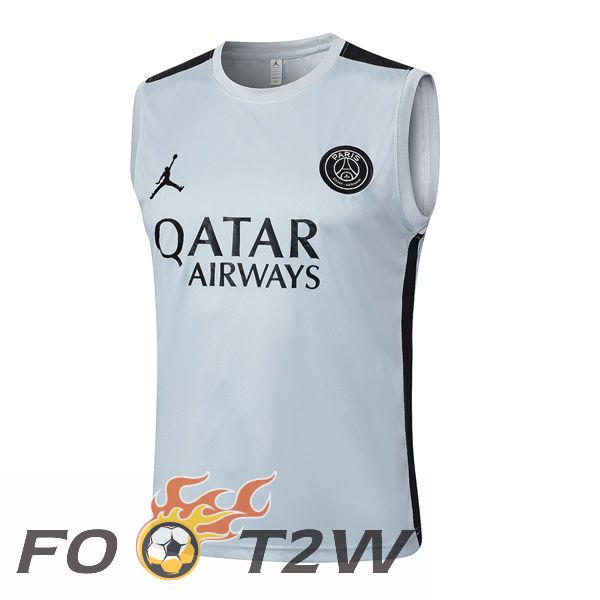 Gilet Foot Paris PSG Gris 2024/2025