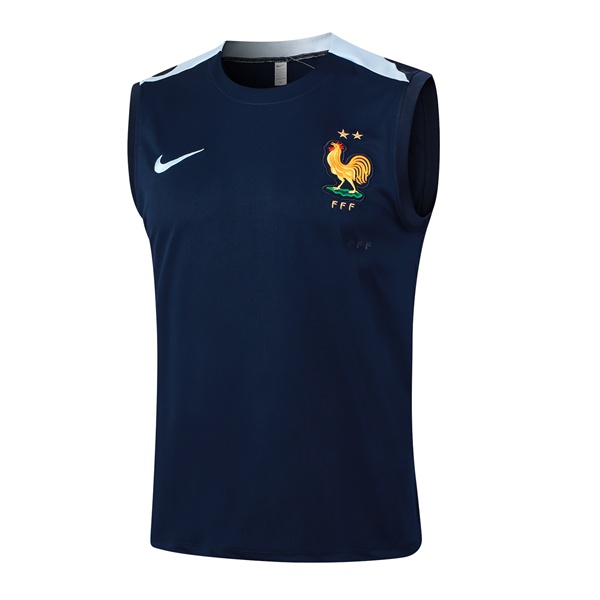 Gilet De Foot France Bleu Royal 2024/2025