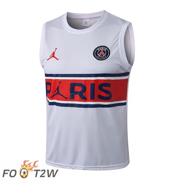 Gilet Foot Paris PSG Blanc 2022/2023